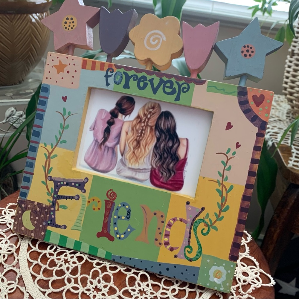 “STICKS” Hand-Painted Picture Frame